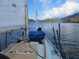 Sailing through islands
